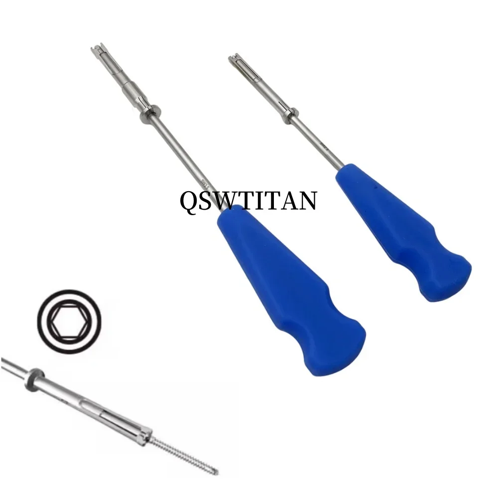 Orthopedics Screwdriver Sleeves Hex Screw Driver SW2.5 SW3.5 Orthopedics Surgical Instruments Veterinary