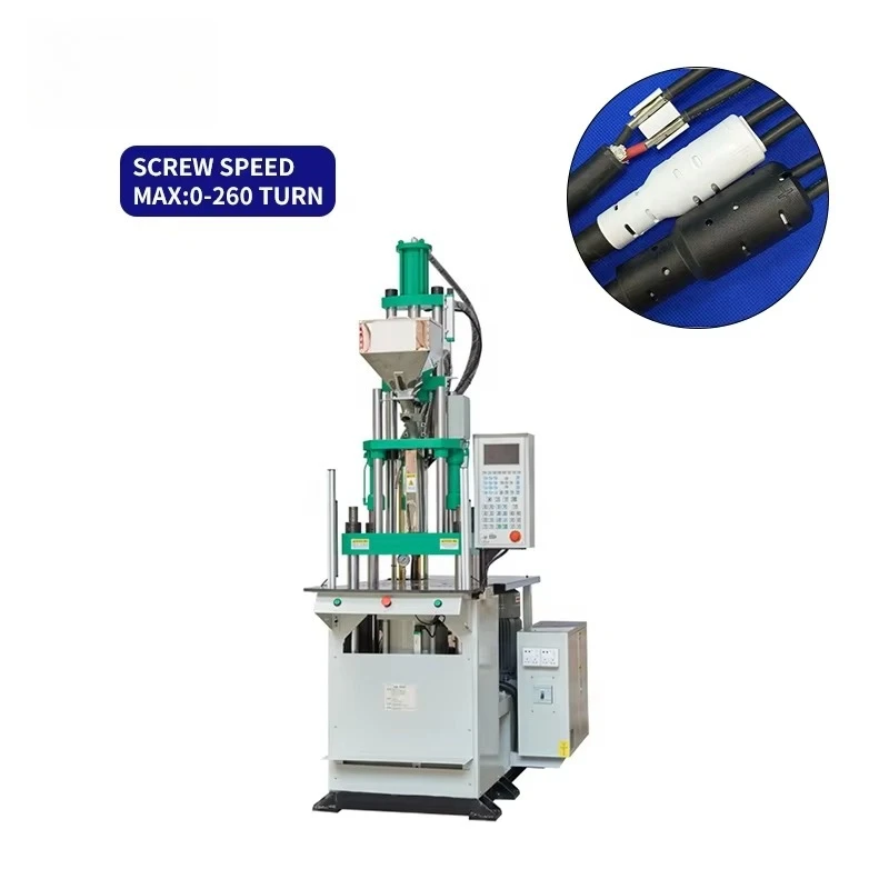 9045 Model PVC/PP/ABS Electronic Products PVC Insulation Plug/DC Connector  Making Injection Molding Machine