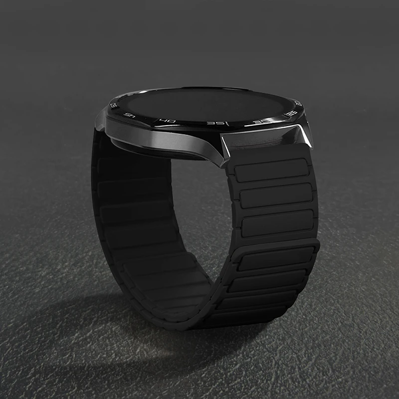 Sport Magnetic strap For Samsung Galaxy Watch 7 6 5 44 40mm 18mm 20mm 22mm Silicone Band for Huawei GT5 Correa Accessories image 2