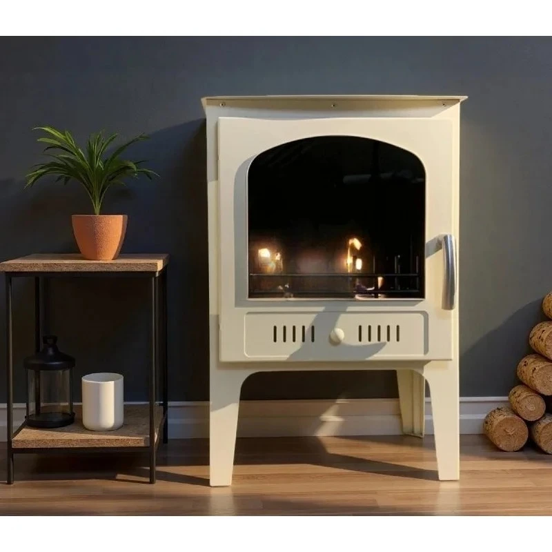 Winter Indoor Smokeless Real Flame Bio Ethanol Fireplace Safe Efficient Large Area Whole House Heater Living Room Bedroom Office view 3