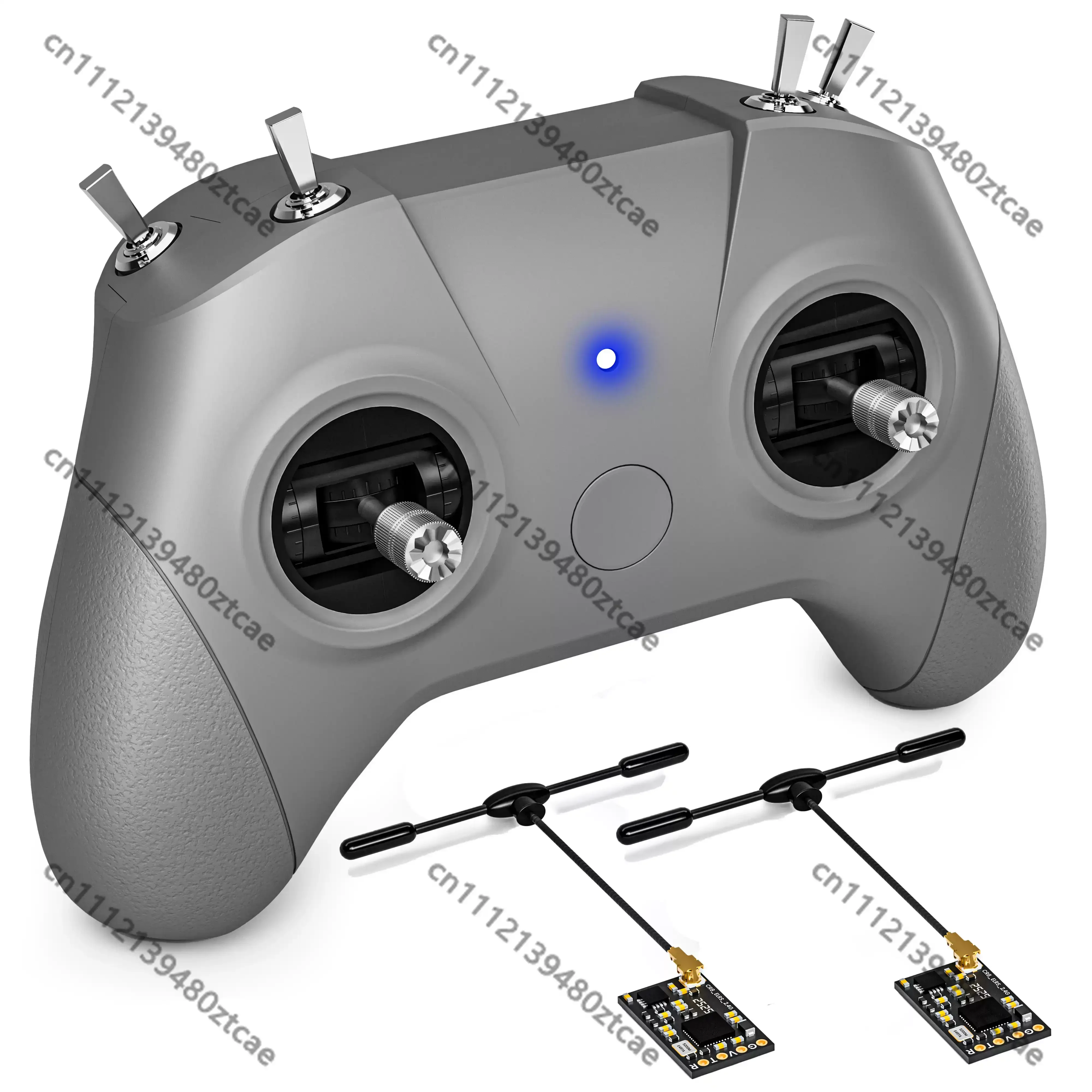 8 Channels 2.4GHz Radio Transmitter With Mini Receiver Kit ELRS Protocol Drone Remote Controller For FPV Racing Drones
