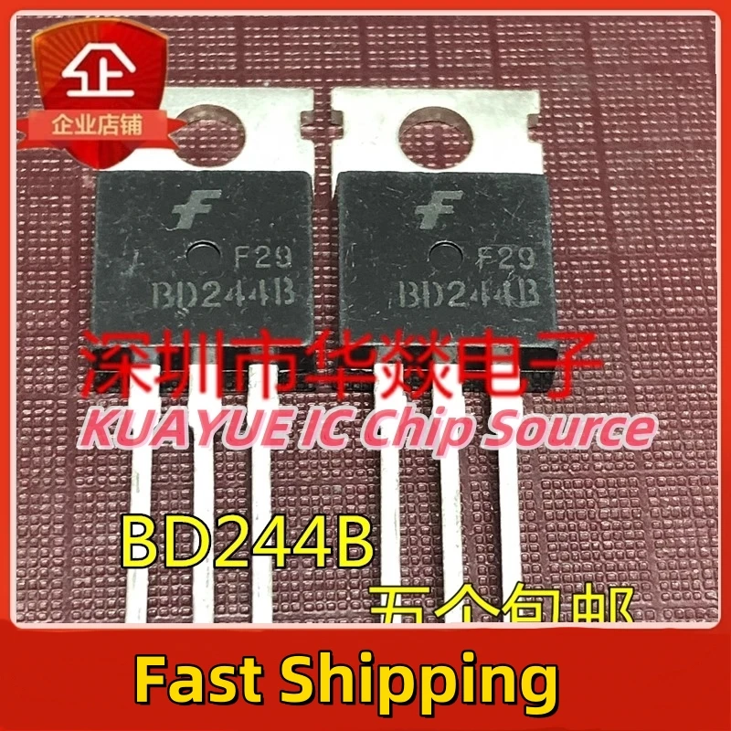 10PCS-30PCS/BD244B  TO-220 80V 6A / Fast Shipping Quality Guarantee