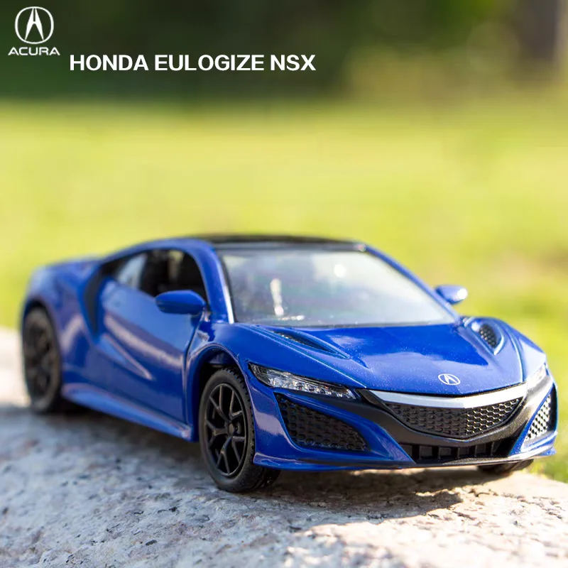Honda Acura NSX 2017 Supercar Simulation Exquisite Diecasts & Toy Vehicles RMZ city 1:36 Alloy Car Model Pull Back & Doors Open