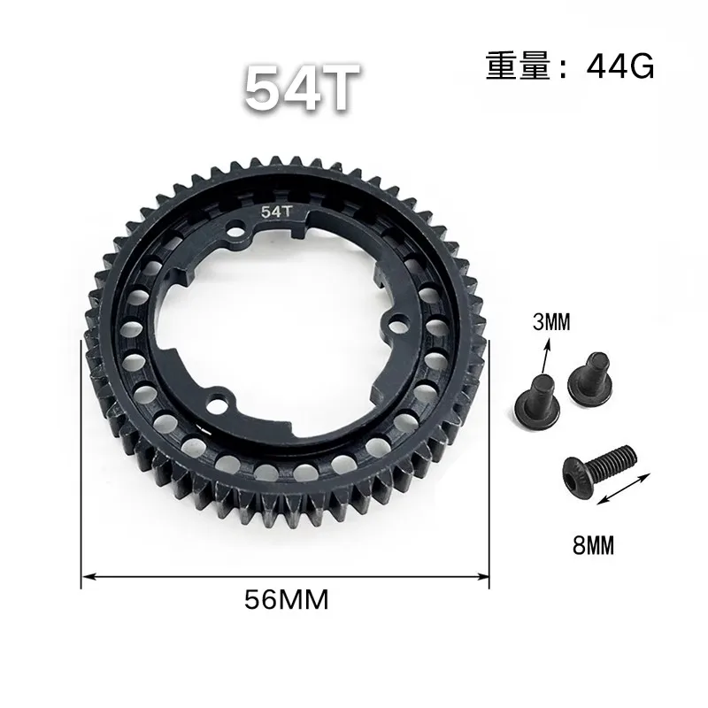 Traxxas XMaxx E-REVO 2.0 grand X petit X dur renforcé 54T52T50T46T engrenage principal à gros dents 6449