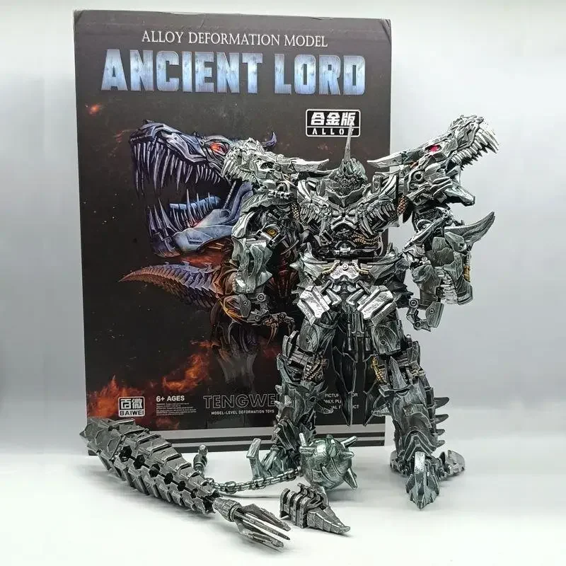 ของเล่นหุ่นยนต์แปลงร่าง Baiwei TW1101 Grimlock รุ่น TW-1101 KO SS07 รถแปลงร่าง ของเล่นสะสม ของขวัญ