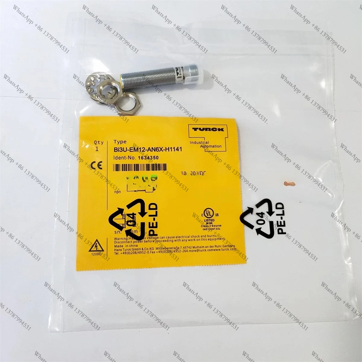 BI3U-EM12-AN6X-H1141 or BI3U-EM12-AP6X-H1141 Turck Proximity Switch  New High Quality