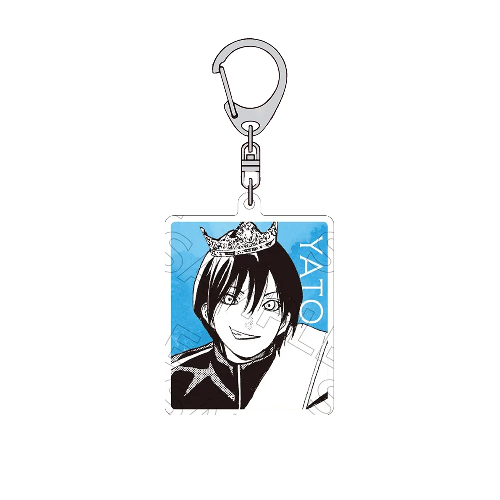 Anime Noragami Yato 6cm Acrylic Stand Keychain Crown Manga Portrait Tabletop Ornament Desk Decor Otaku Collectible Merch Toy