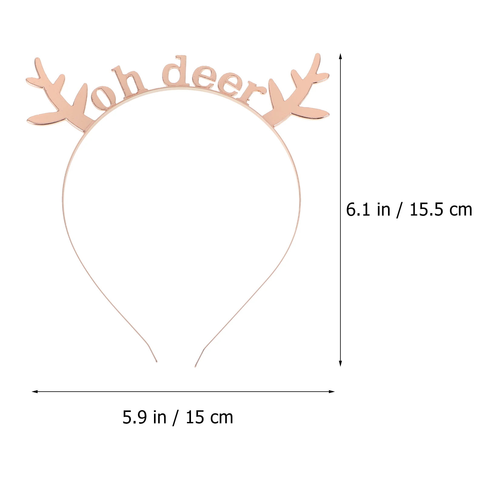 

2 шт. металлическая повязка на голову, рождественский головной убор, рога оленя, праздничная одежда для волос, рождественские аксессуары, украшения из сплава, праздничные подарки