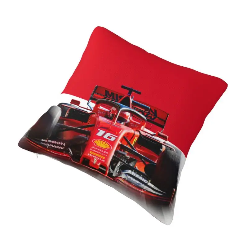 Custom LEC16 Racing Driver Rising Star Pillow Case Motorsports Nordic Cushion Cover Car Pillowcase