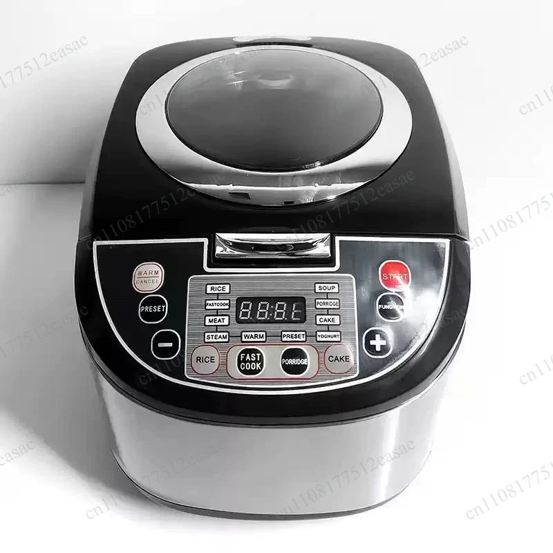Electric Rice Cooker 5L Timing Reservation Food Heating Pressure Cooking Steamer 2-8 People Soup Stew Pot Cake 24H