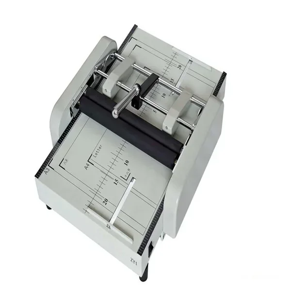 A3 A4 size semi-auto booklet making  manual binding and folding
