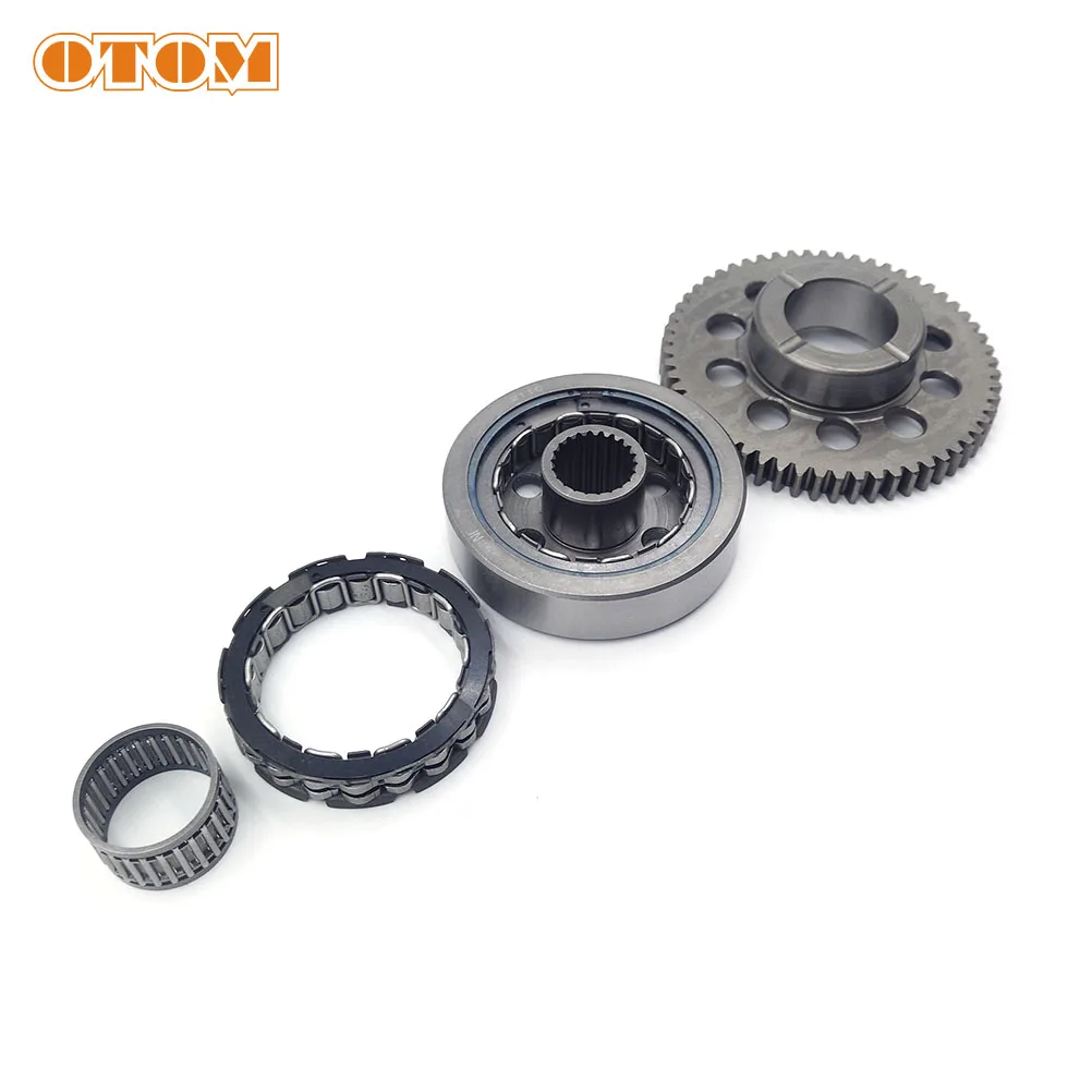 OTOM Motocross Start Starter Overrunning Clutch Electric Actuated Engine For ZONGSHEN NC250 250CC ZS177MM T6 Motorcycle 4 Valve