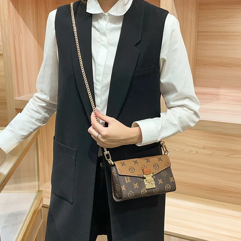 

High End Classic Designer Paris Elegant Ladies Handbag Luxury Leather Popular Classic Vintage Casual Simple Bag