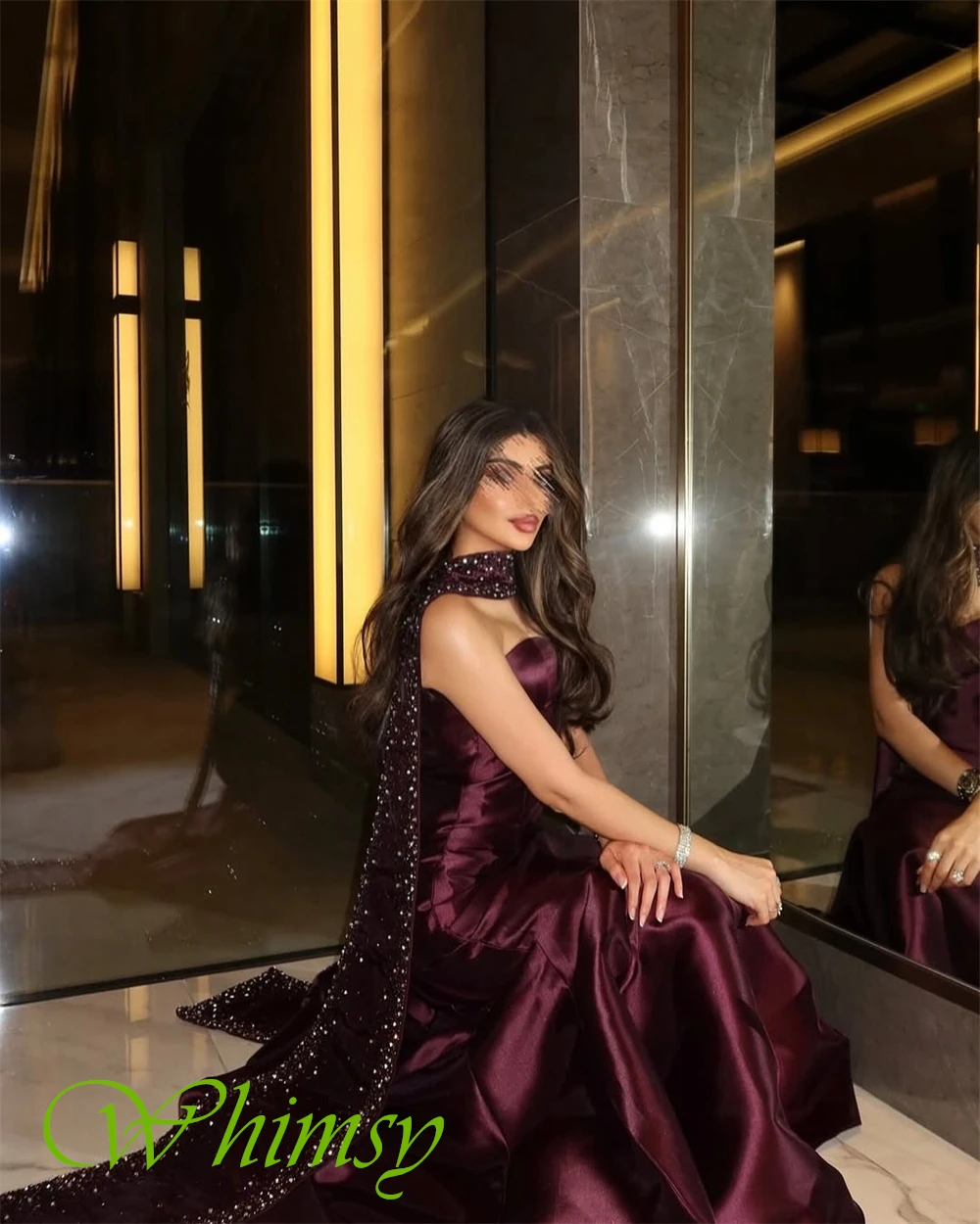 فستان سهرة حورية البحر من الساتان الرائع مخصص فاخر واتو قطار فساتين لحضور الحفلات الموسيقية مزاجه بدون أكمام فساتين مناسبة مخصصة