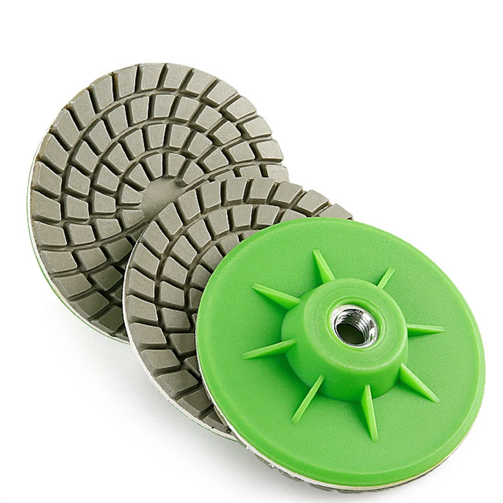 2PCS 80mm Grinding Polishing Pad Wet Dry Sanding Disc Abrasive Marble Granite Sanding Discs Paper Polishing Sandpaper