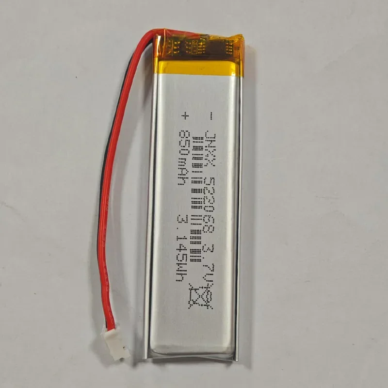 522068 502070 3.7 فولت 850 مللي أمبير بطارية ليثيوم بوليمر قابلة للشحن المنتجات الإلكترونية مروحة صغيرة ضوء LED رقمي MP3 MP4