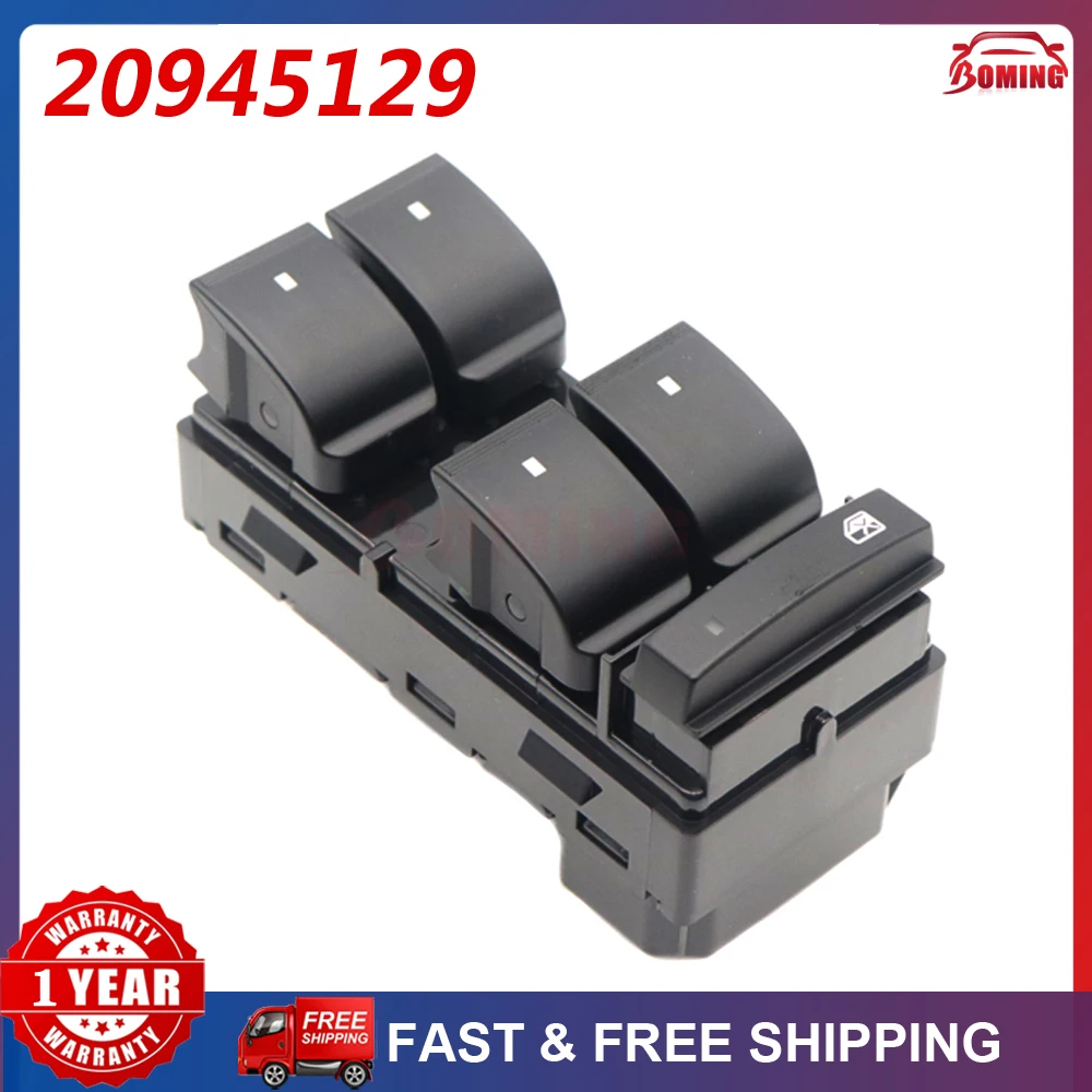 

Новый главный переключатель управления стеклоподъемниками автомобиля 20945129 Для Chevrolet Traverse HHR Silverado 1500 2500 3500 HD GMC Sierra Yukon