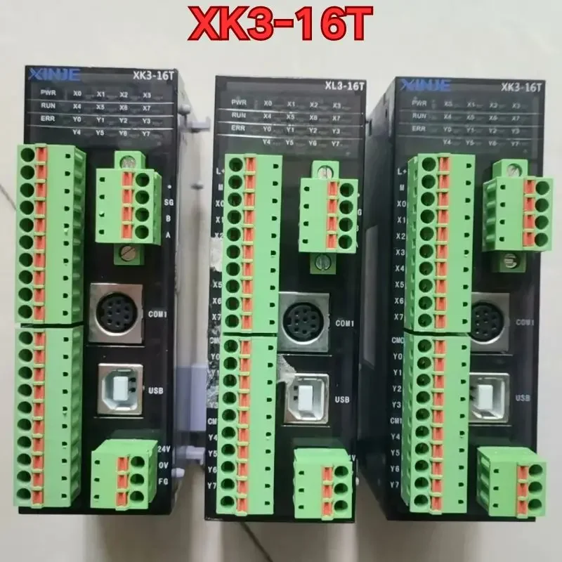 

Second-hand PLC module XK3-16T function test is normal