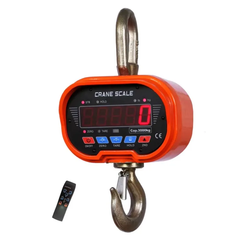 

Настраиваемые подвесные весы из нержавеющей стали OCS-C со светодиодным/ЖК-дисплеем, цифровые крановые весы для емкости 100 кг, 1000 кг, поддерживаются OEM/ODM