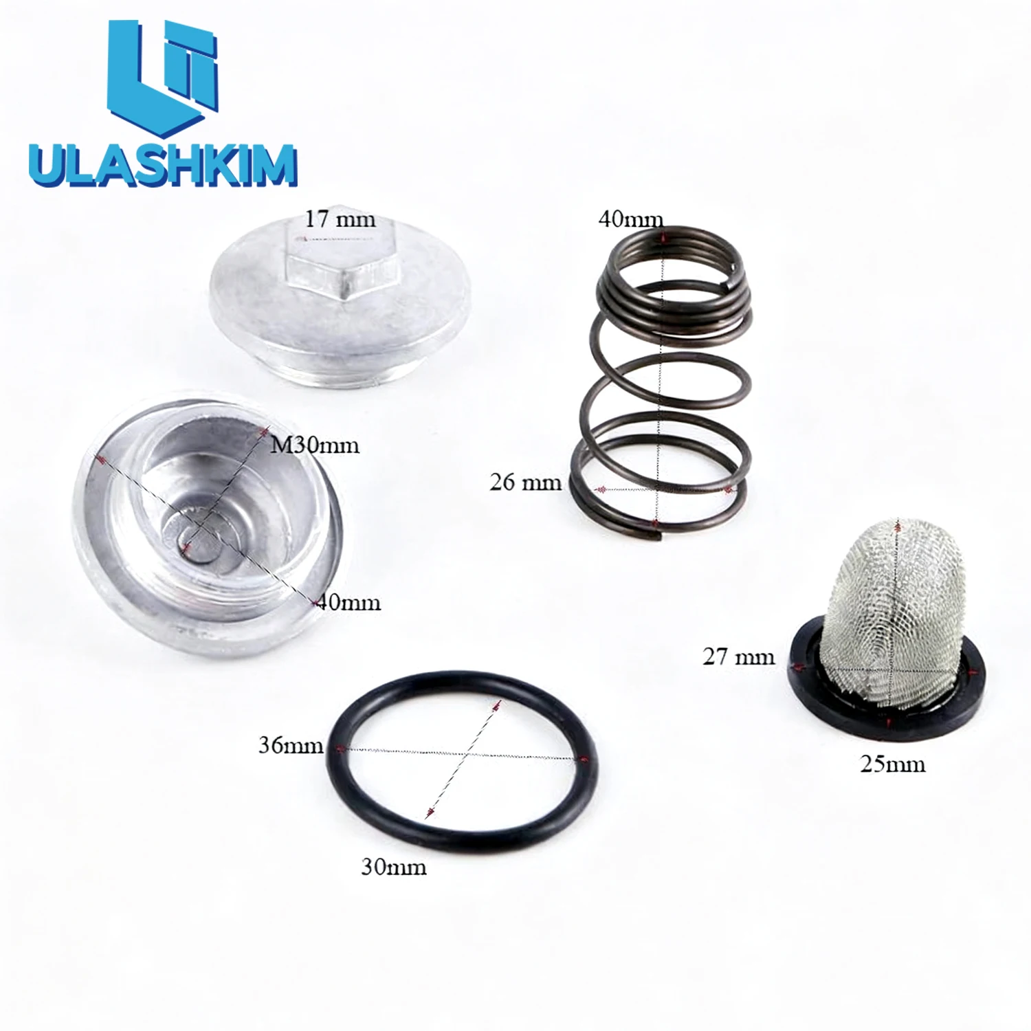 Scooter Oil Screen Set Net Oil Strainer Set 4 Stroke Scooter ATV GY6 50 125 150 CC 139QMB / 152QMI / 157QMJ / 137QMA 1P52QMI