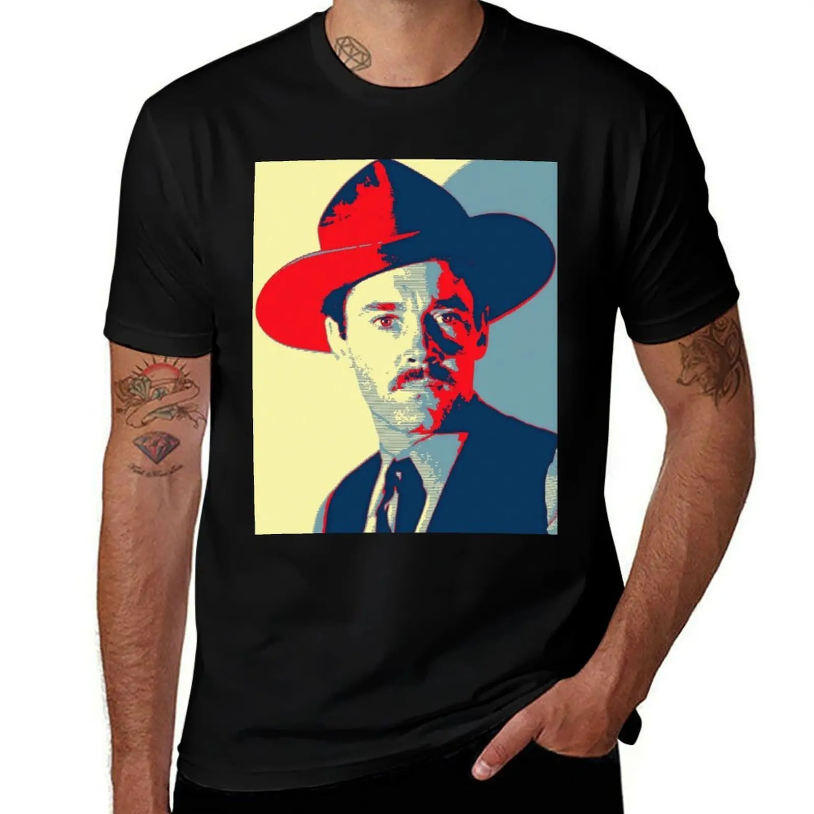 Футболка Henry Fonda в стиле My Darling Clementine, повседневная уличная одежда, футболка с короткими рукавами