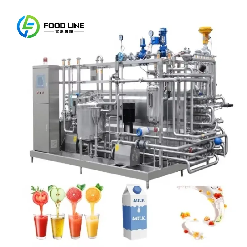 Customized size Pasteurizer Liquid Beverage Juice Pasteurizer