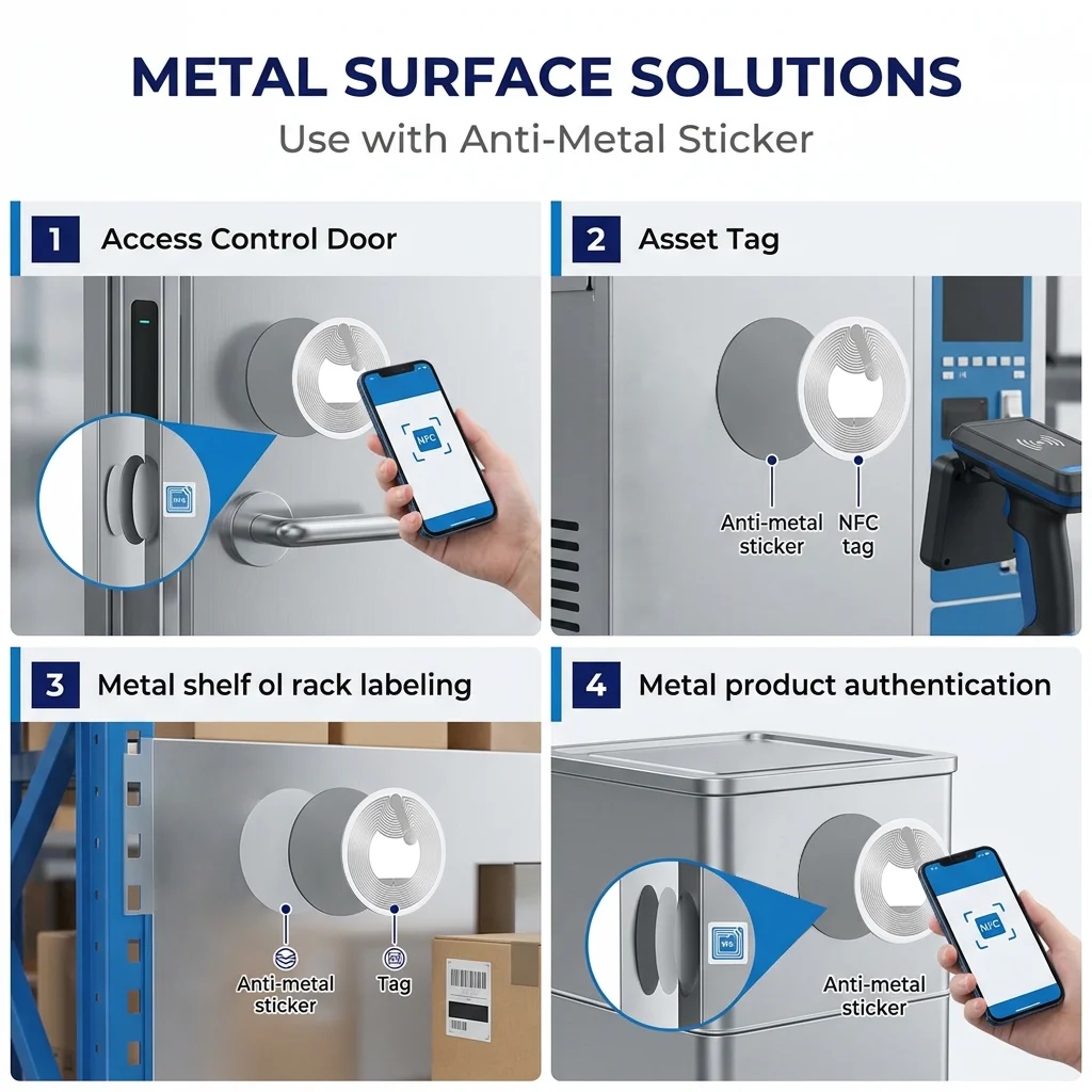 CUID Changeable UID NFC Tag 1K 13.56MHz Rewritable Block 0 RFID Sticker S50 M1 Compatible for Access Control Android MCT view 4