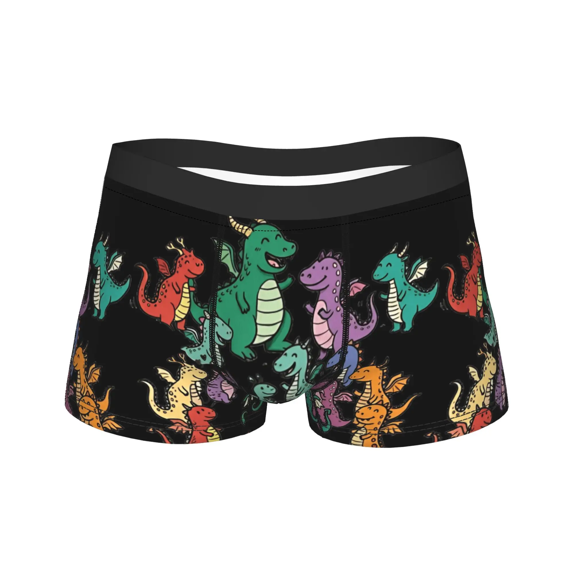 

Dragon Tales Underwear Print Boxer Shorts Hot Sale Men Underpants Breathable Boxer Brief Gift Idea