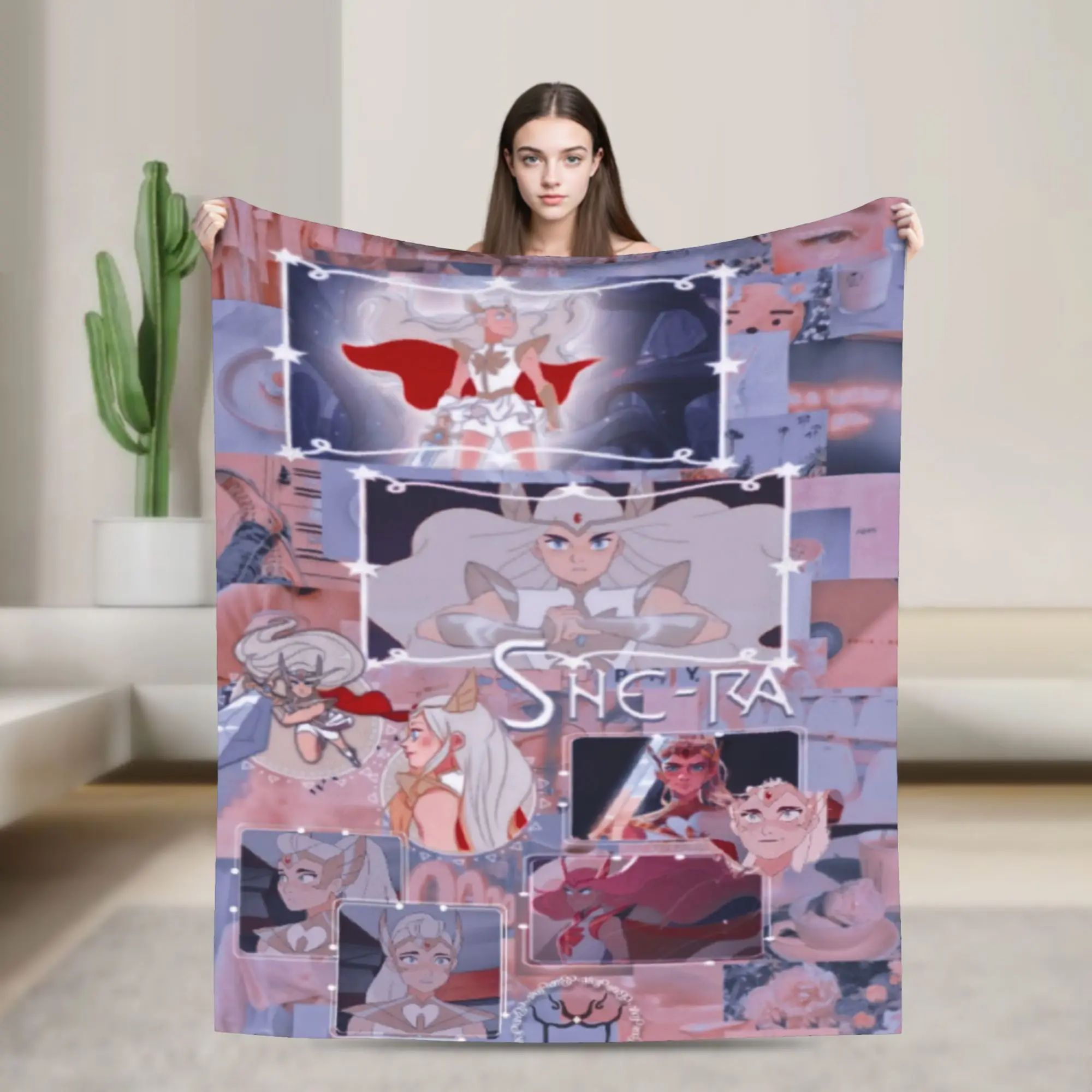 She-Ra and the Princesses of Power Blanket Lightweight Thin Flannel Cute Gift  Throw Blanket Bedspreads