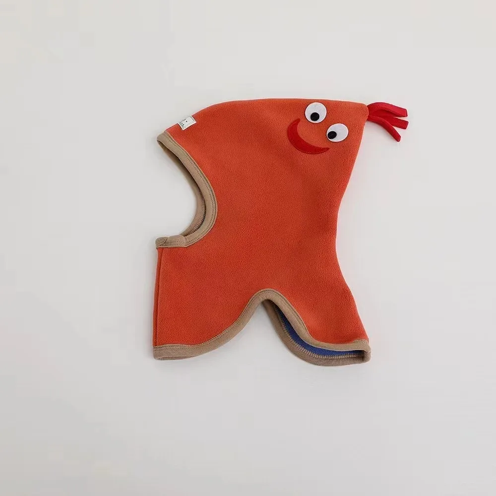 

Cute Neck Protection Baby Hat Windproof Thickened Cock Hat Keep Warm Hat Scarf Toddler