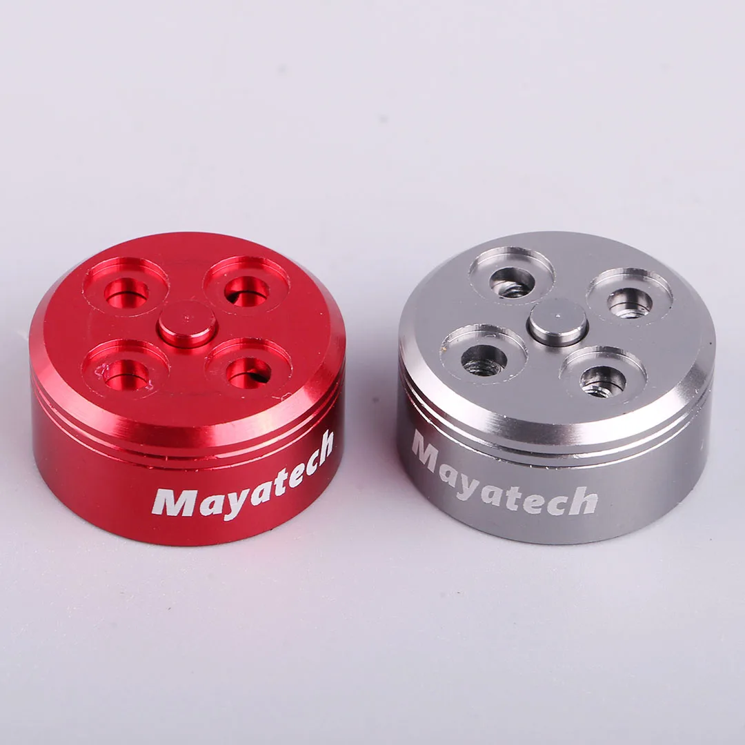 

Mayatech Large Thread Aluminum CW CCW Propeller Adapter Round Quick Release Propeller Seat for UAV for 12-18 inch Propeller