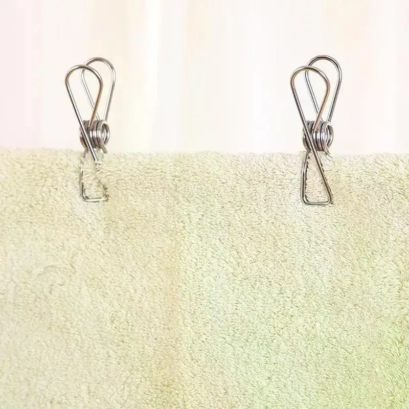 Stainless Steel Clips Spring Clips Drying And Storage Clips Sock Clips Sold In Packs Of 10