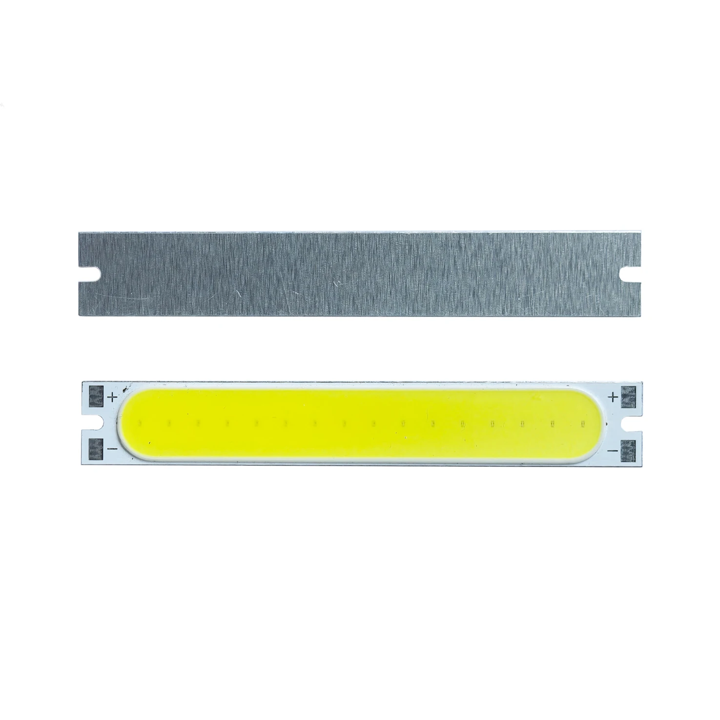 5pcs 76*11.5mm 3V COB LED Strip Light, 3V-3.7V 2W High Brightness White 6500K COB LED Beads for Portable Work Light Accessories