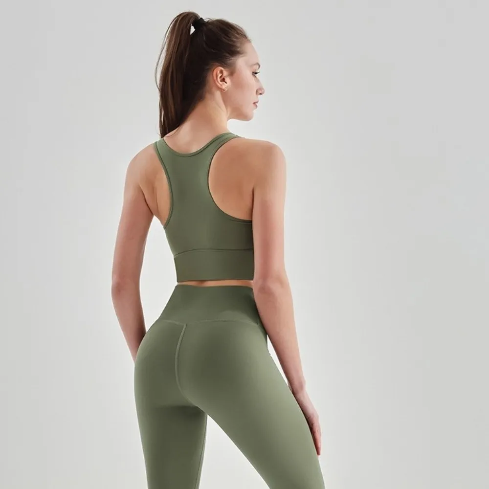 قريبة اللياقة البدنية اليوغا الصدرية مكافحة ترهل للصدمات رياضة سترة يوجا الصدرية الملابس الداخلية دعم تانك الأعلى رفع الملابس الداخلية تشغيل