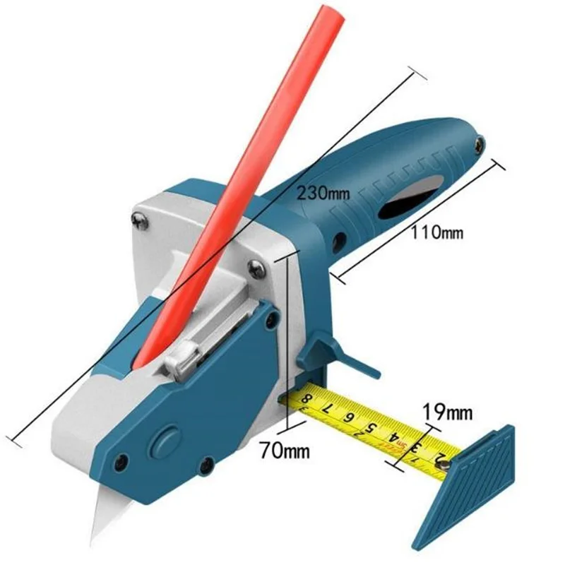 Gypsum Board Cutter Scriber Plaster Board Edger Drywall Automatic Cutting Artifact Cutter Tool Scale Home Woodworking Hand Tools