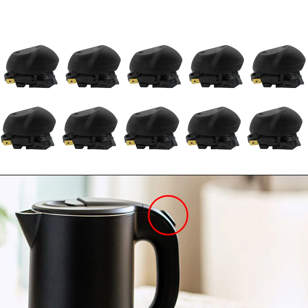 

Для черных переключателей, ручка контроля температуры для домашней кухни, эффективного использования, высококачественный материал, долговечная работа