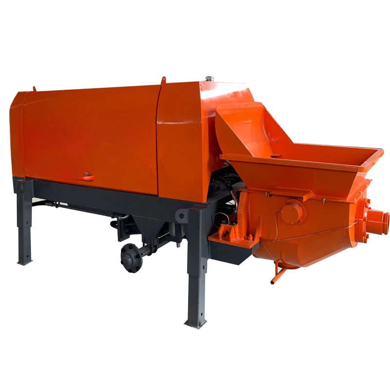 Kleiner Diesel-Betonpumpenmischer