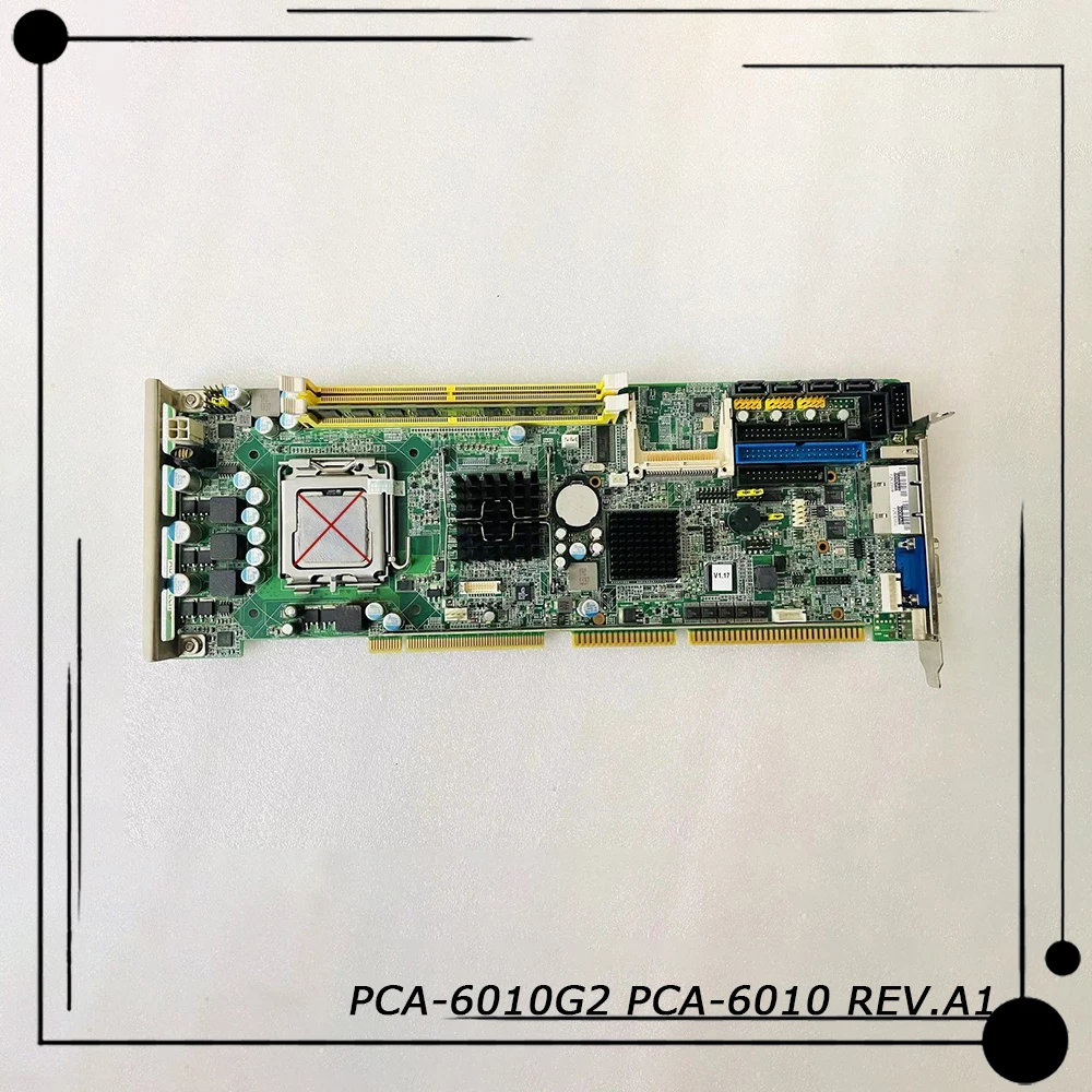 PCA-6010G2 PCA-6010 REV.A1 Original For ADVANTECH Dual Network Port Industrial Computer Motherboard Before Shipment Perfect Test