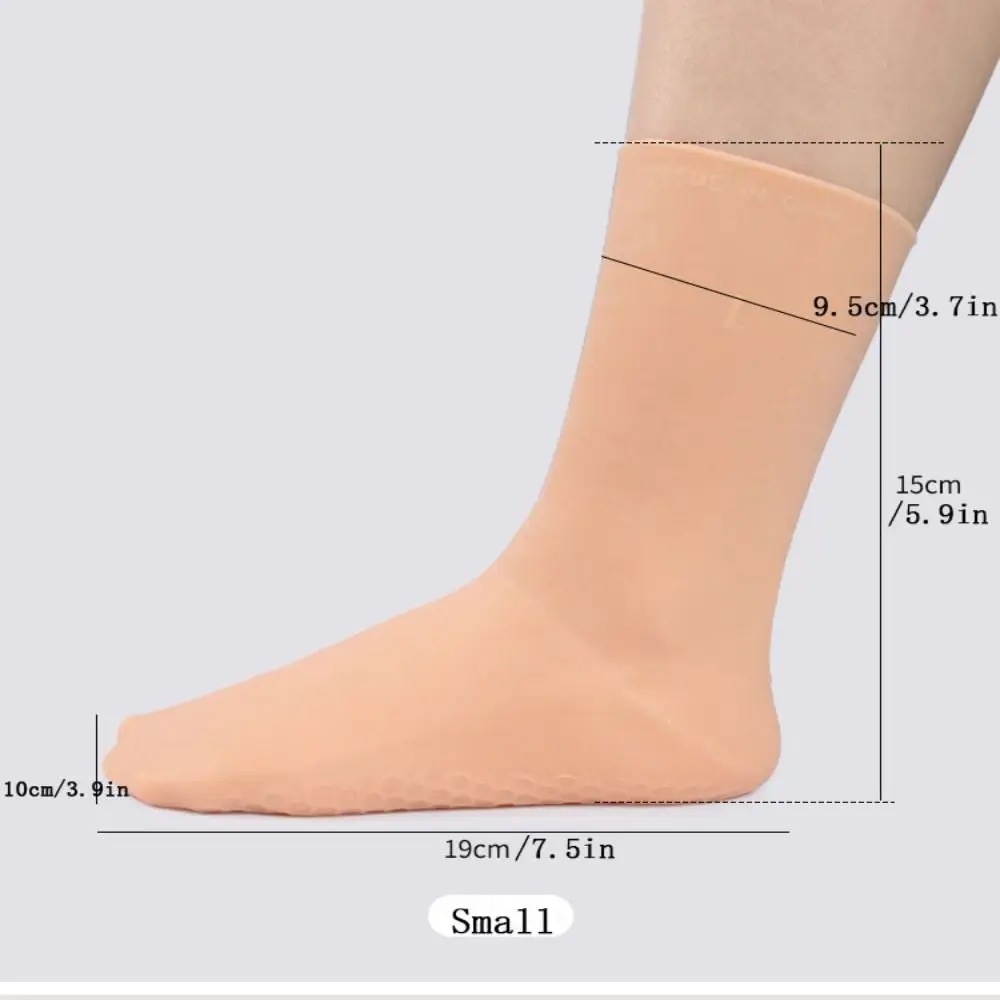 SEBS Silicone Silicone Moisturizing Socks Moisturizing Anti Cracking Anti Cracking Socks For Foot Protection