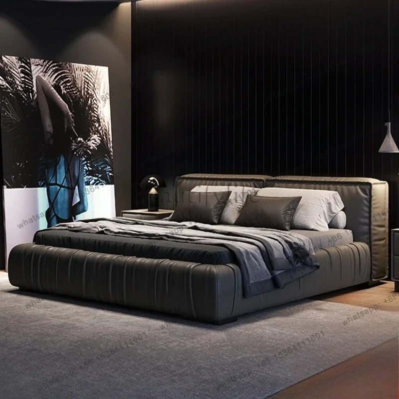 Luxury King Size Bed Complete Room Furniture Queen Bed Frame With Storage Bedroom Complete Sex Bed Headboard