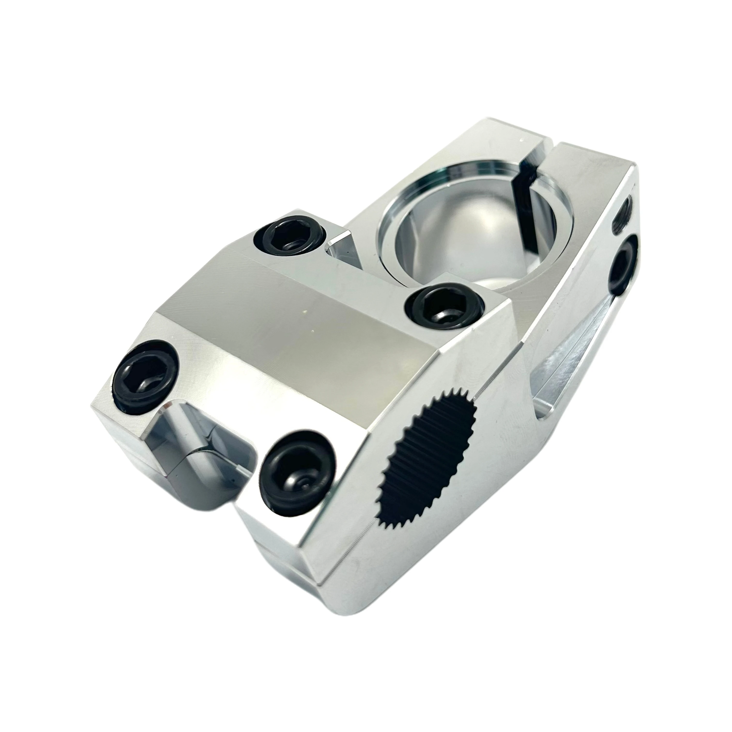 Aluminiumlegierung BMX Fahrrad-Vorbau V-MX4 22,2mm Silber Oilslick Blau Lila - Renn- und Mountainbike-Zubehör – Detail 20