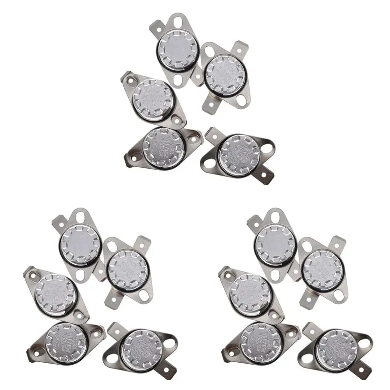Y42A-KSD301 250V 10A Thermostat Temperature Control Switch 135 Celsius N.C 15 Pcs