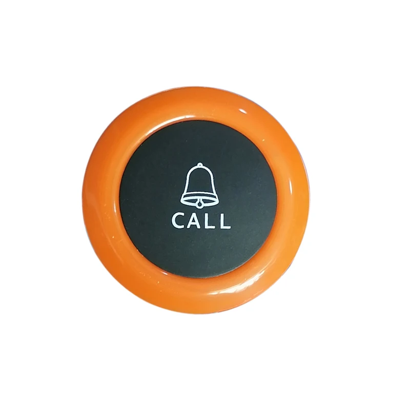 Imagem -05 - Ycall-wireless Call Button Transmissor Garçom Bell System Chave Restaurante Pager Hookah Apenas Botão de Chamada 10 Pcs