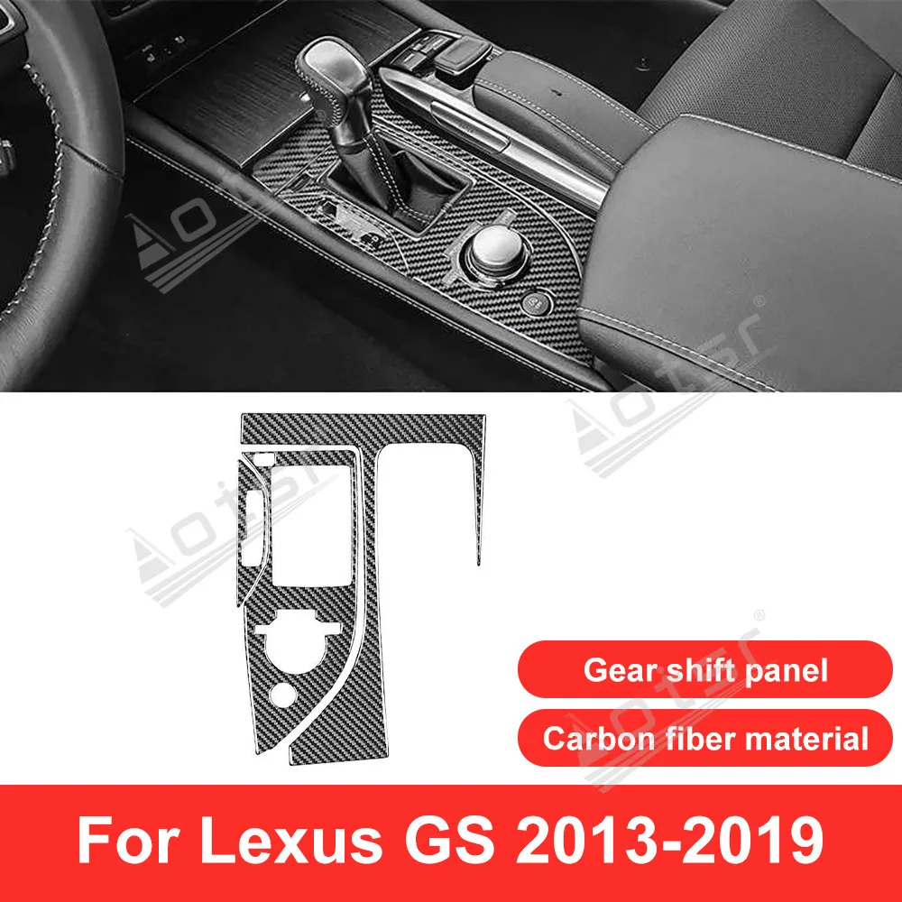

Модифицированные аксессуары для автомобиля для Lexus GS 2013-2019, декоративные наклейки на панель положения из углеродного волокна, прочный, устойчивый к царапинам