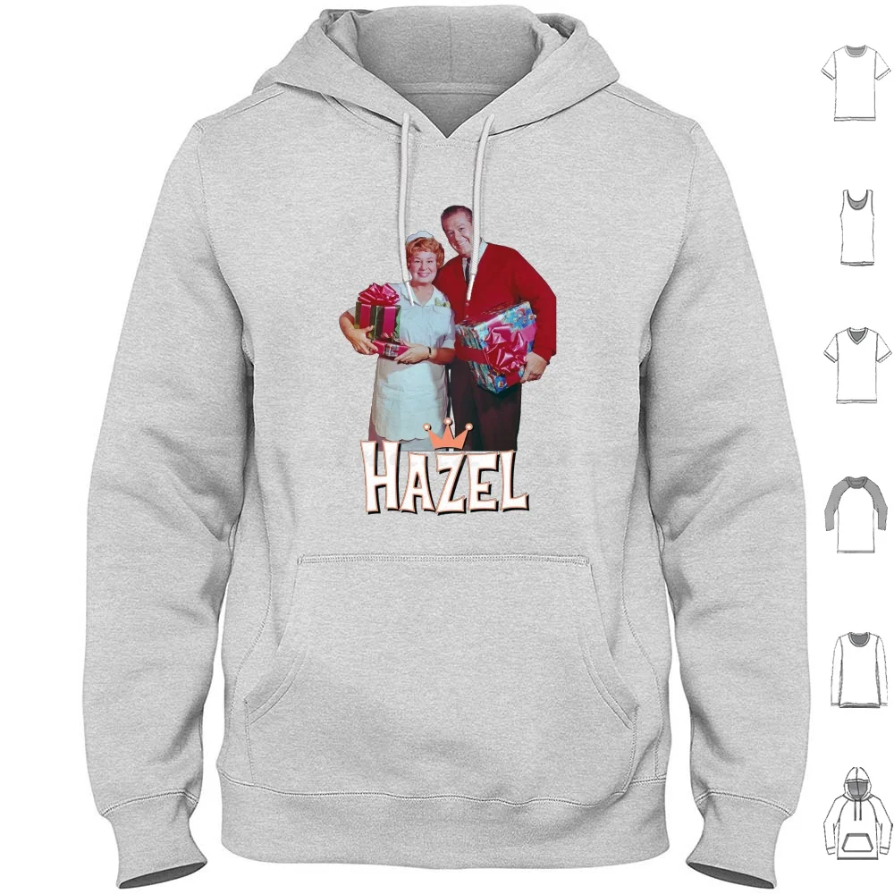 Christmas With The Baxters Retro 60s Hazel Tribute Hoodies Long Sleeve Hazel Hazel Burke Baxter Shirley Booth Hazelburke