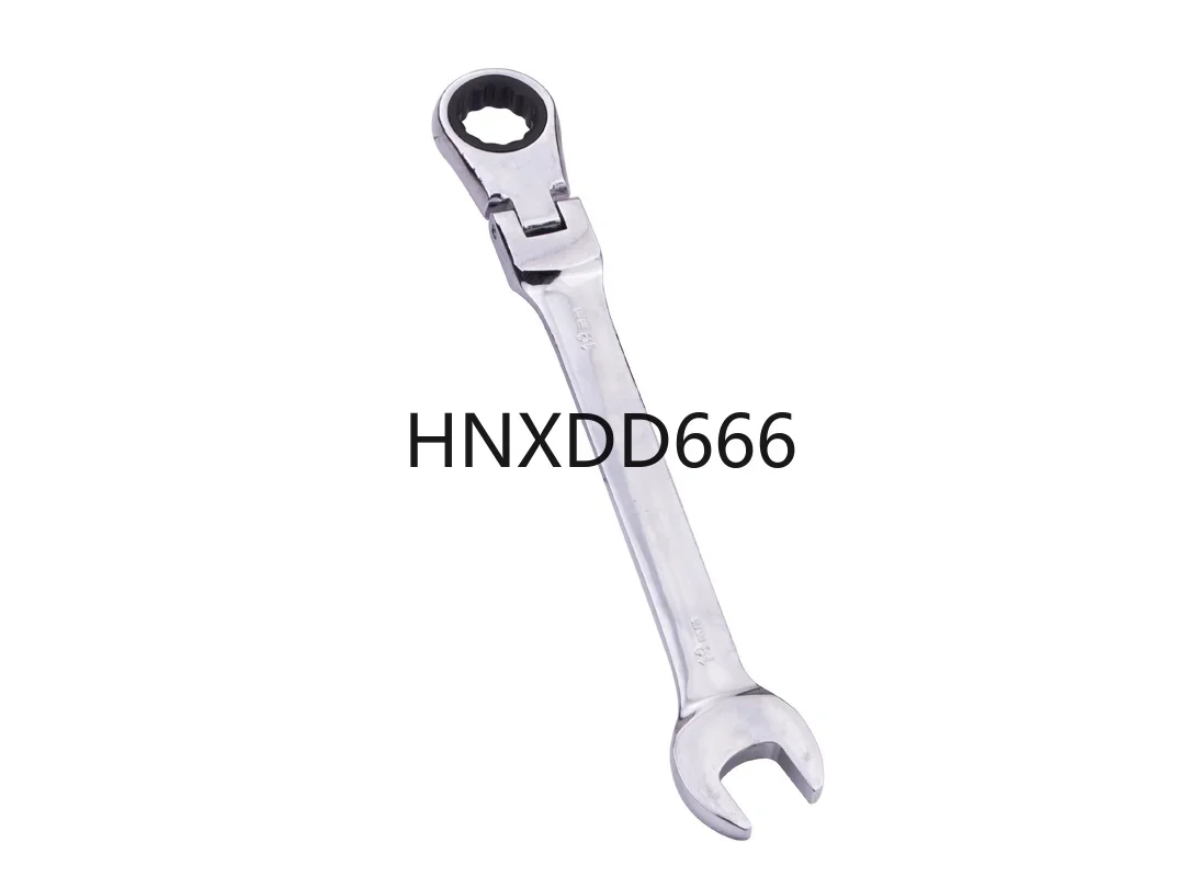 Ratchet Wrench of Keys Spanner Set Hand Tool 72-Tooth Ratcheting Flexible Head Mirror Finish Ratchet Wrench 10mm