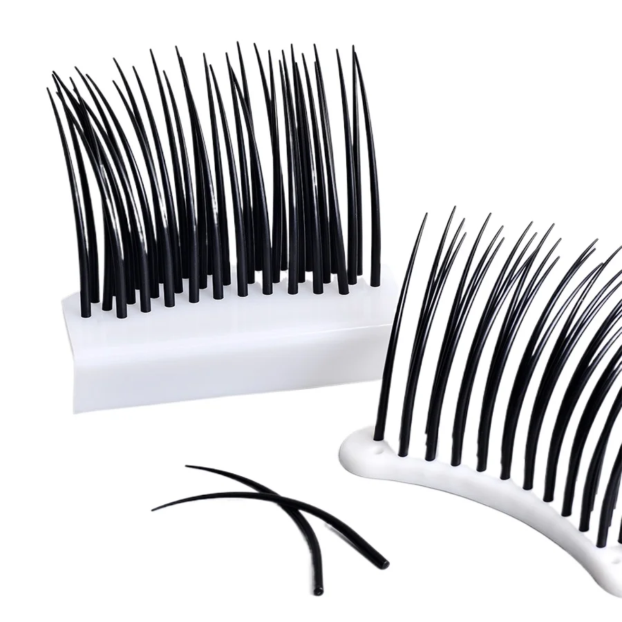 Large Eyelash Model with Base Display Teaching Training Demonstration Teach Beginer Practice Tool False Eyelashes Tool Accessory