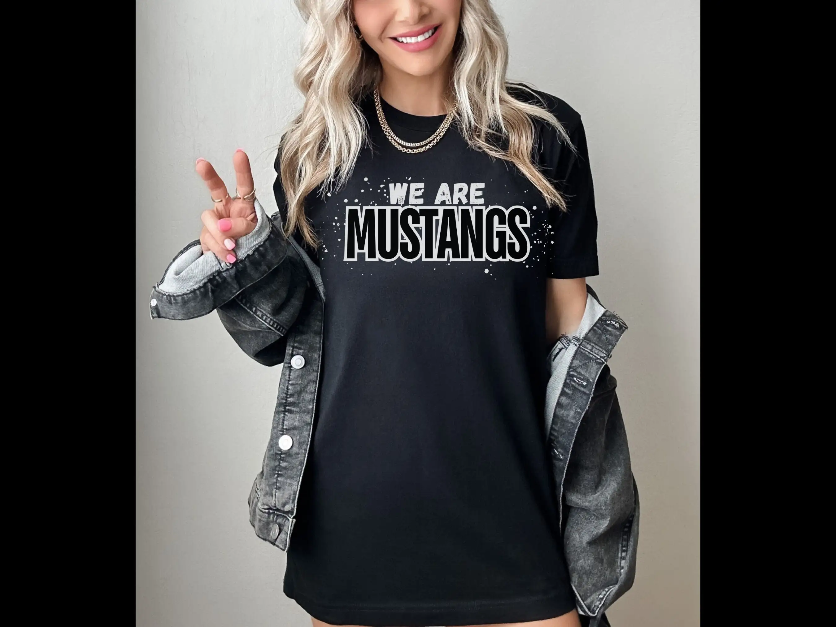 We Are Mustangs Mustang T Shirt Nation Logo Horse Power Go