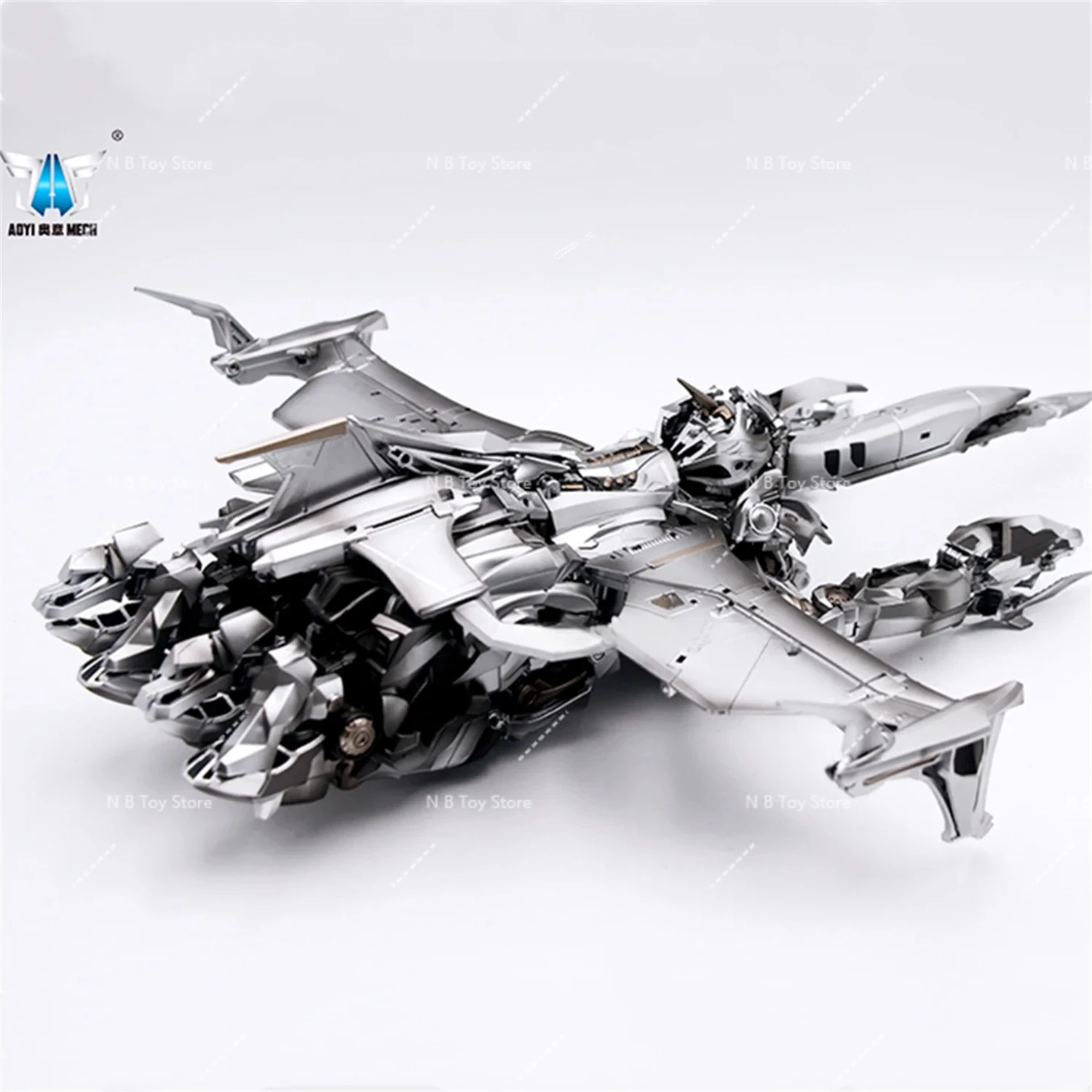 【متوفر 2.0】تحول AOYI BMB LS-12 LS12 2.0 MG Tank Megatank ألعاب روبوتية معدنية عمل الشكل