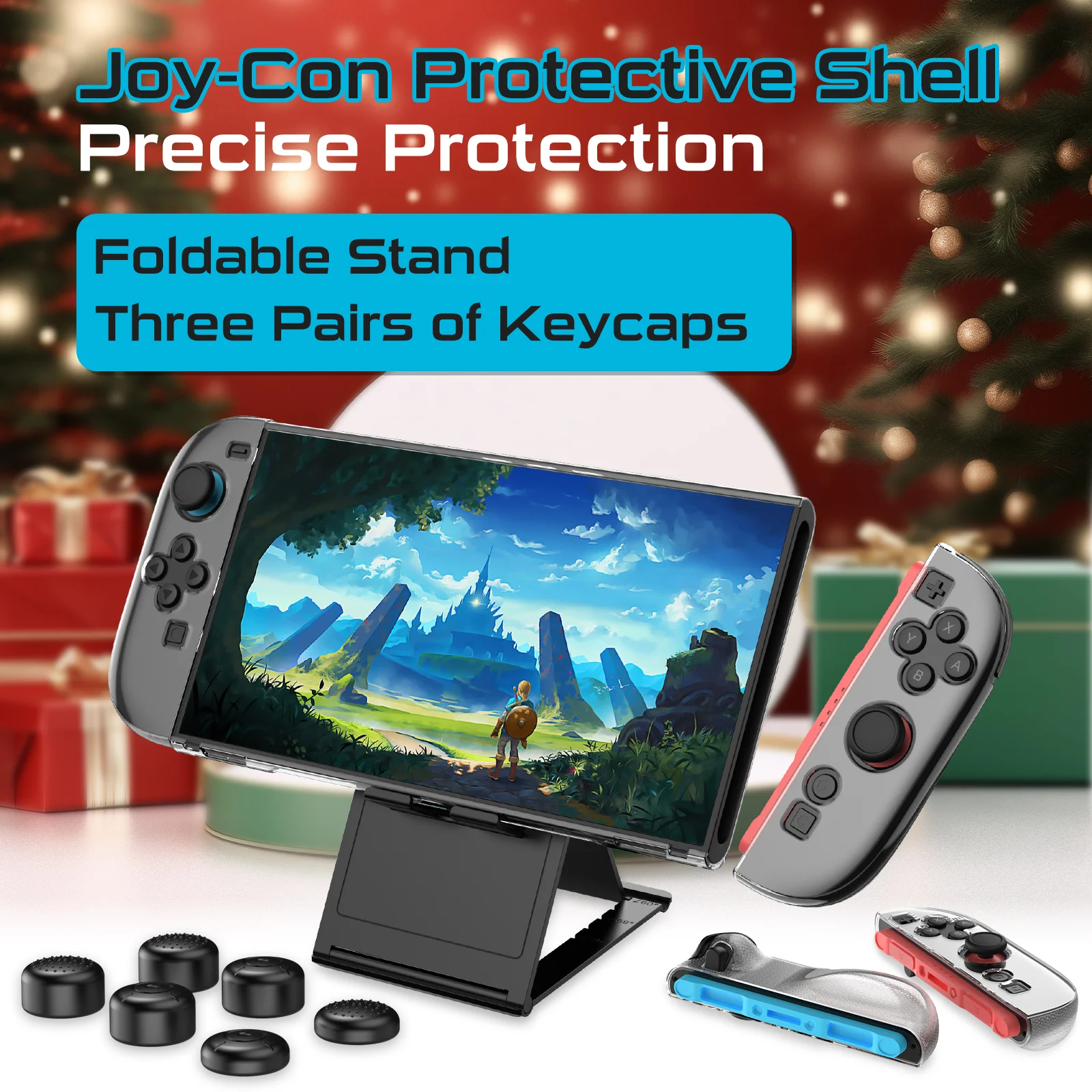 مجموعة ملحقات اللعبة مناسبة لـ Switch 2: حقيبة تخزين مربعة، وحقيبة واقية، وغطاء وحدة التحكم وقاعدة الشحن، وما إلى ذلك.